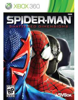 xbox 360 Spiderman Shattered Dimensions