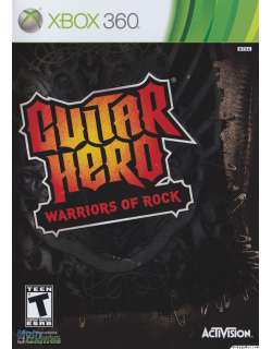 xbox 360 Guitar Hero Warriors of Rock