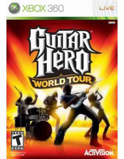 xbox 360 Guitar hero world tour