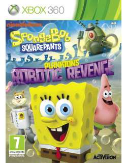 xbox 360 SpongeBob SquarePants Planktons Robotic Revenge