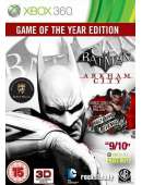 xbox 360 Batman Arkham City Game of the Year